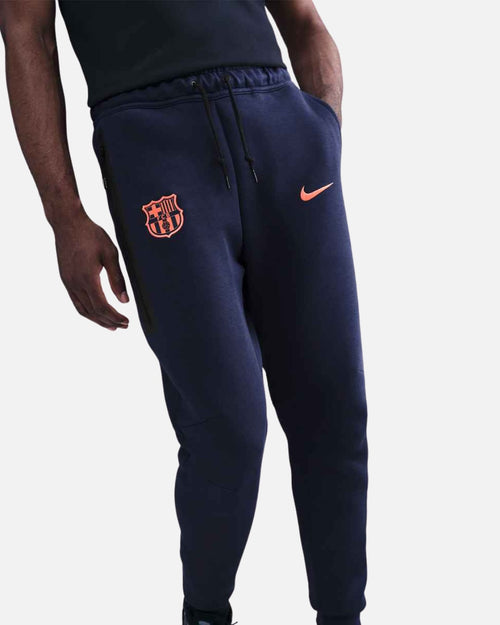 Pantalon de survêtement Tech Fleece FC Barcelone 2025/2026 - Bleu - Footkorner