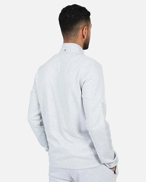 Felpa Le Coq Sportif Tech FZ N°1 - Grigio - Footkorner