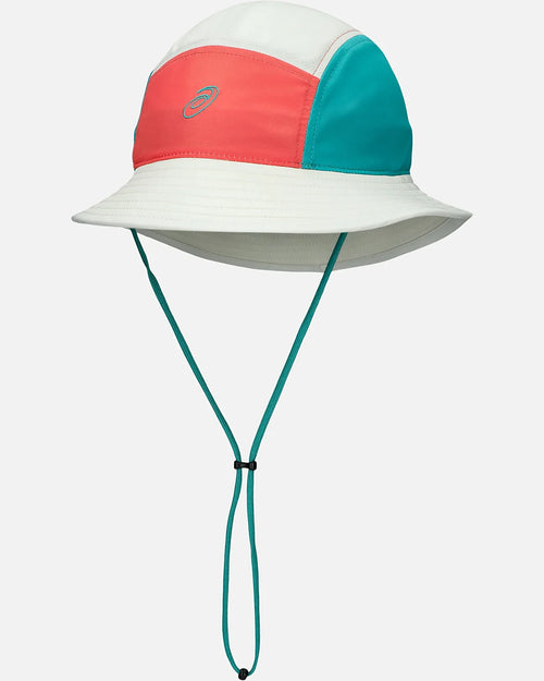 Bob Asics bucket hat - Blanc/Rouge/Bleu - Footkorner