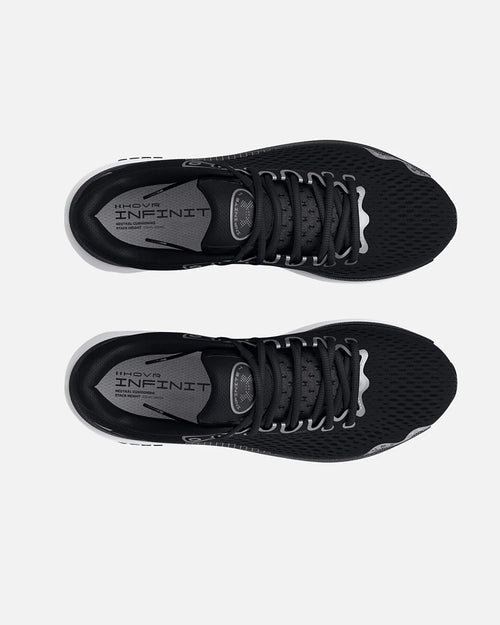 Chaussures Under Armour Hovr Infinite 4 - Noir/Blanc - Footkorner