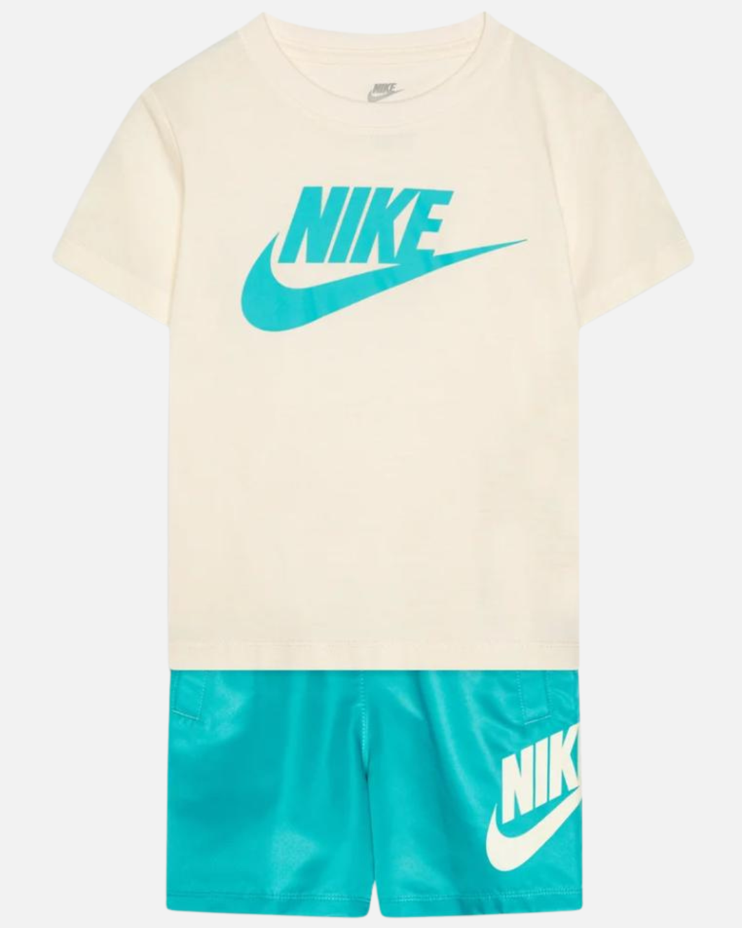 Ensemble T-shirt Short Nike Bébé - Blanc/Bleu