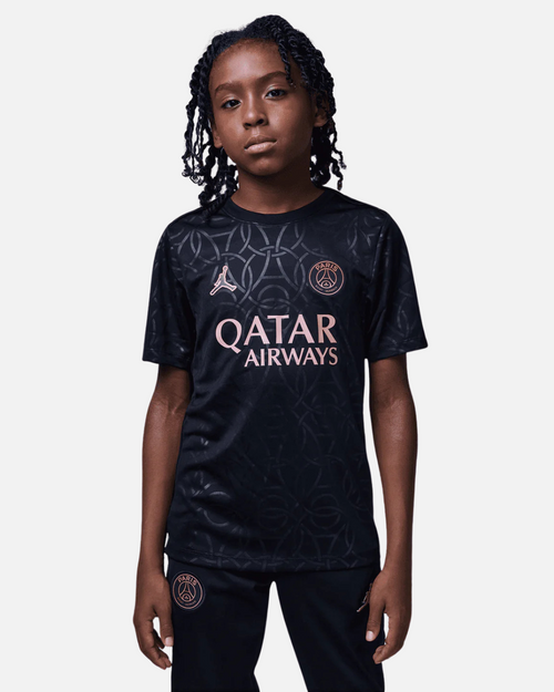 Maillot PSG Third 2024/2025 Junior - Noir - Footkorner