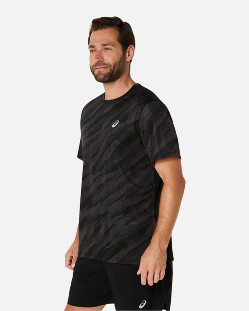 T-shirt Asics Core All Over Print - Nera - Footkorner