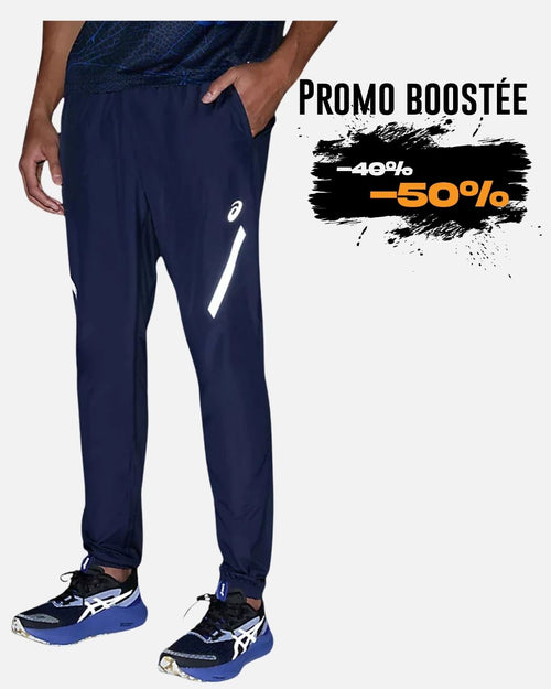 Asics Running LITE-SHOW Pants - Blue - Footkorner