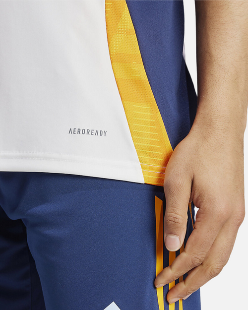 Maglia allenamento Real Madrid 2024/2025 - Bianco/Blu - Footkorner