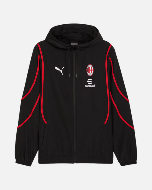Veste de survêtement AC Milan 2024/2025 - Rouge/Noir - Footkorner