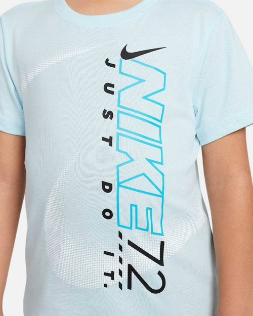 Ensemble T-shirt Short Nike Enfant - Bleu/Noir - Footkorner