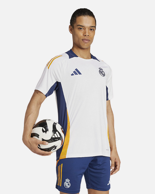 Maglia allenamento Real Madrid 2024/2025 - Bianco/Blu - Footkorner