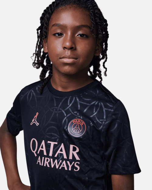 Maillot PSG Third 2024/2025 Junior - Noir - Footkorner