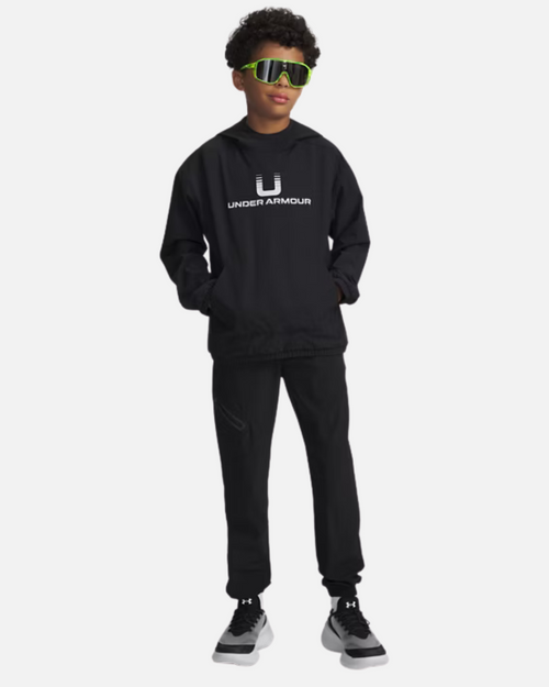 Under Armor Running Unstoppable Junior Pants - black - Footkorner