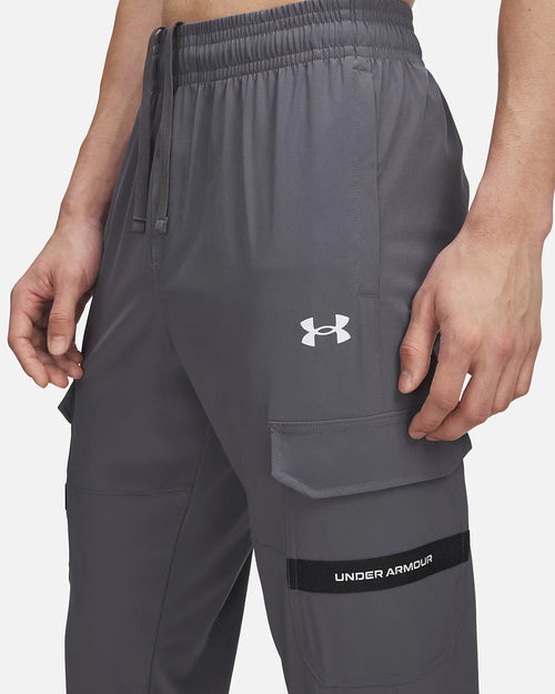 Pantalón Under Armour Tech Utility Woven - Gris - Footkorner