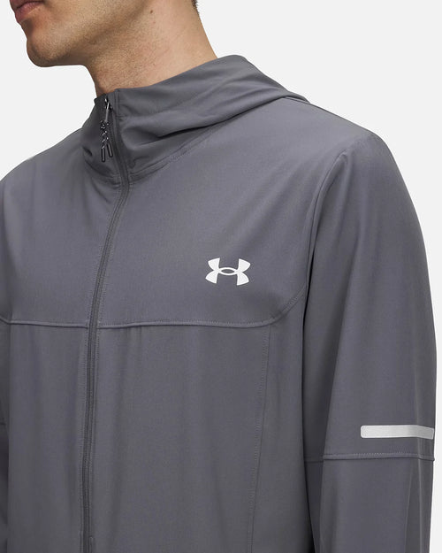 Under Armor Tech Utility Woven Jacket - Gray - Footkorner