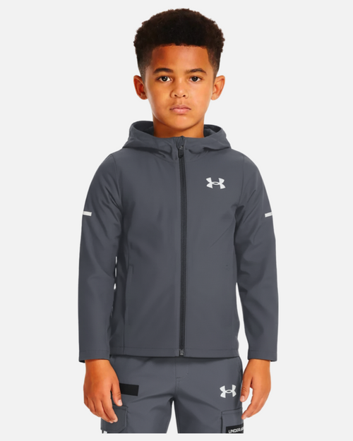 Veste Under Armour Tech Utility Woven Junior - Gris - Footkorner