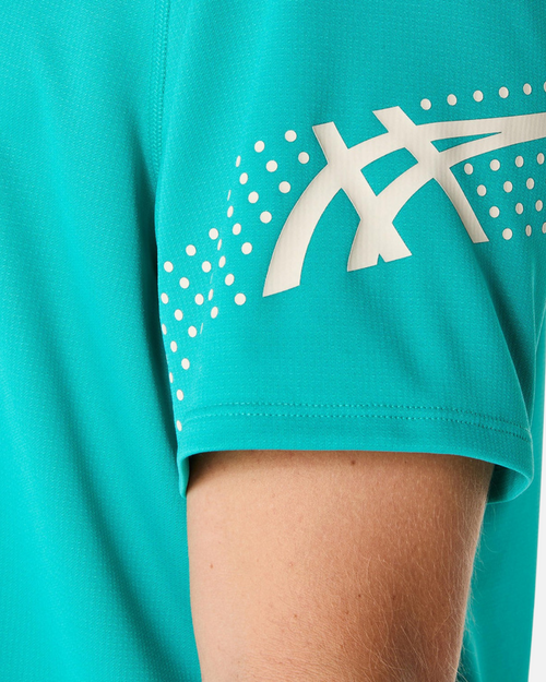 Asics Icon T-shirt - Blue - Footkorner