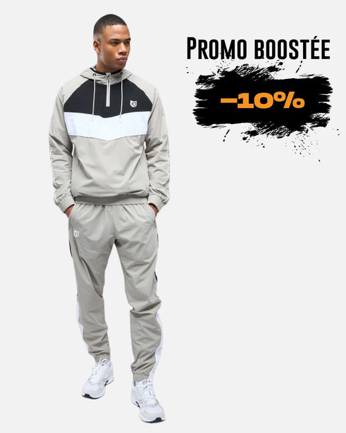 Survêtement FTKR VIII - Gris/Noir/Blanc - Footkorner