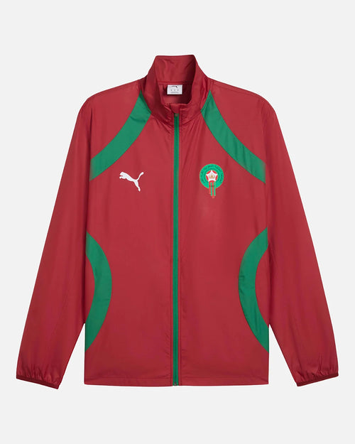 Trainingsjacke Marokko 2025/2026 - Rot - Footkorner