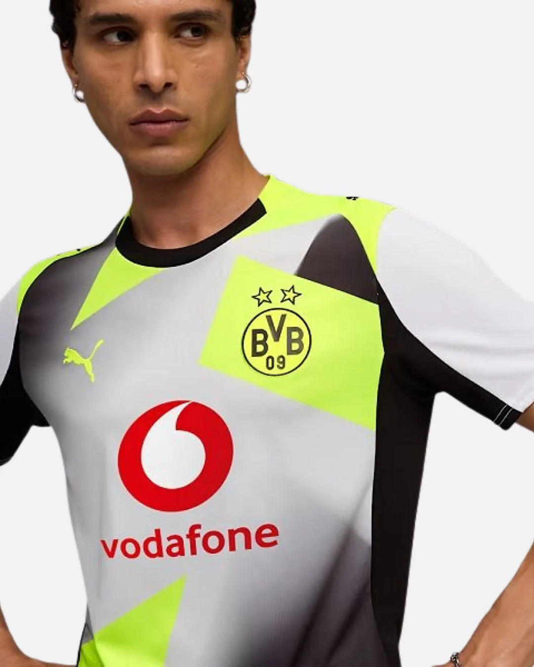 FootkornerMaillot Extérieur Dortmund 2025/2026 - Jaune/Blanc/Noir