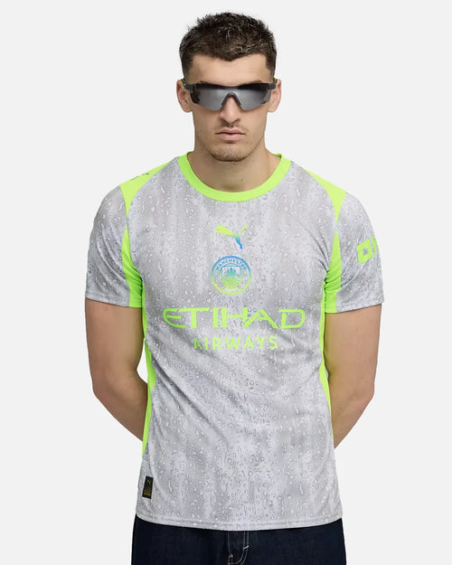 Manchester City Third Kit 2025/2026 - White/Yellow - Footkorner