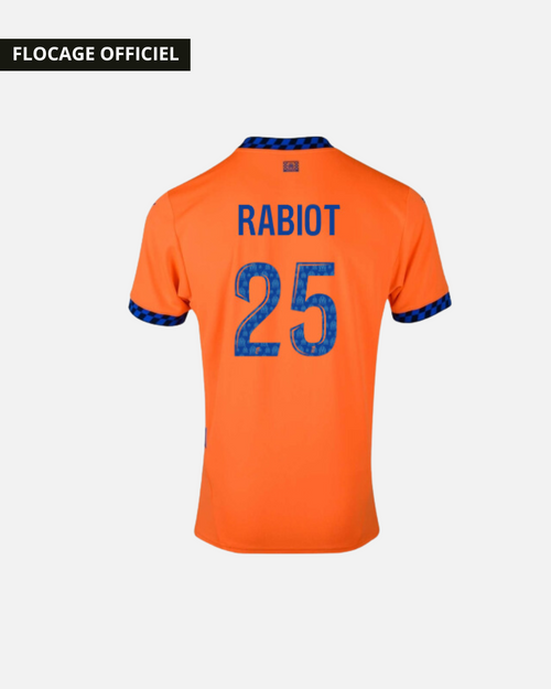 Flocage OM Third 2024/2025 - Rabiot - Footkorner