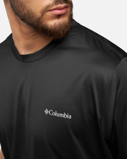 T-Shirt Columbia Hike Crew - Schwarz - Footkorner