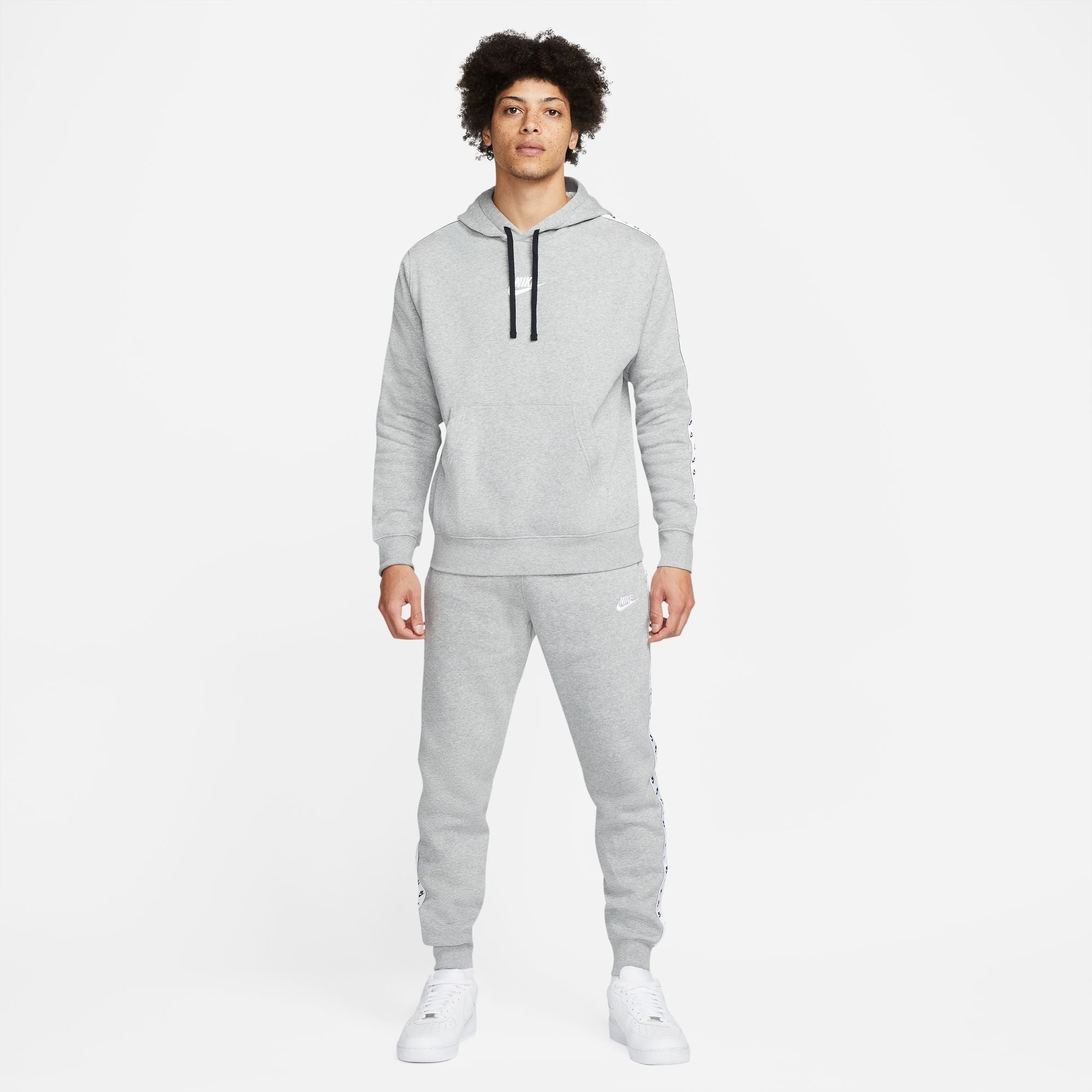 Tuta sportiva Nike Sportswear Essential - grigia/bianca