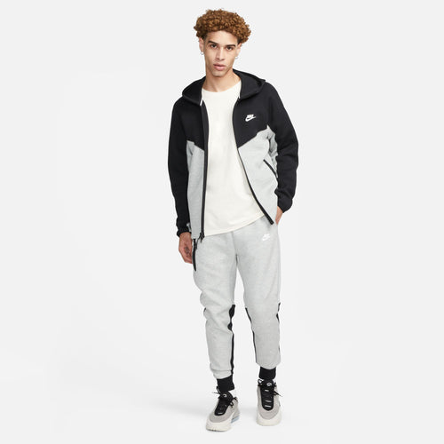 Giacca Nike Tech Fleece Windrunner - Grigia/Nera - Footkorner