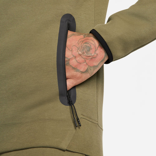 Weste Nike Tech Fleece Windrunner - Khaki - Footkorner