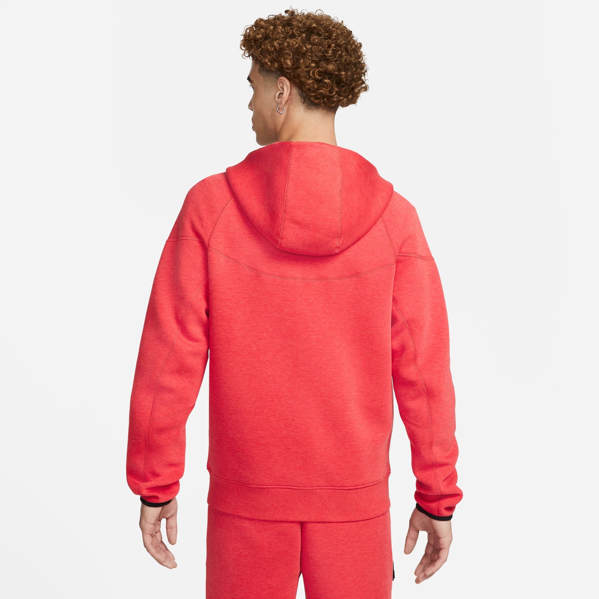 Giacca Windrunner Nike Tech Fleece - Rossa