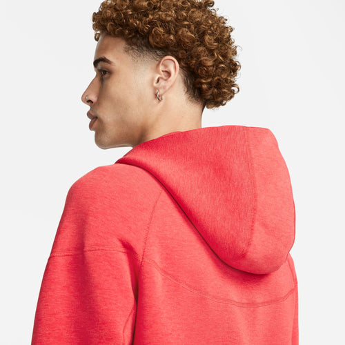 Nike Tech Fleece Windrunner-Weste - Rot - Footkorner