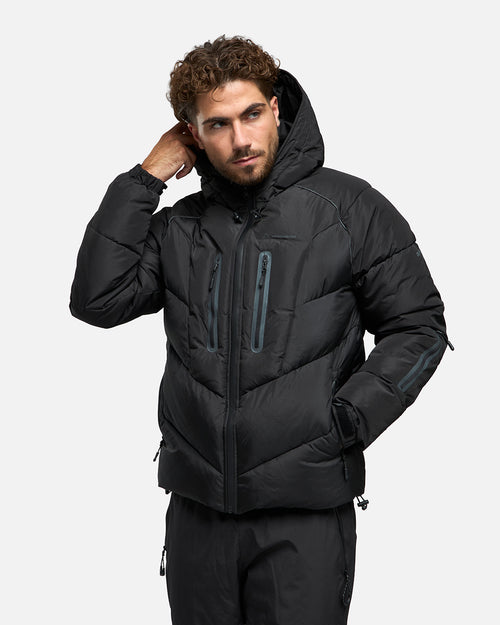 Doudoune Serramont Cross Cagoule intégrée - Noir - Footkorner