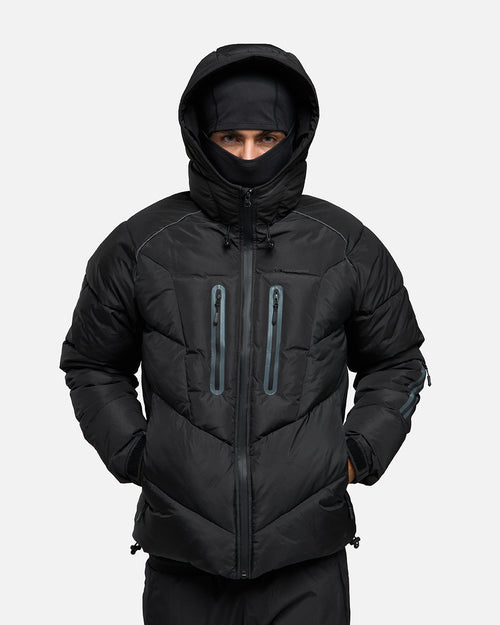 Doudoune Serramont Cross Cagoule intégrée - Noir - Footkorner