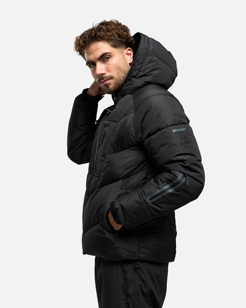 Doudoune Serramont Cross Cagoule intégrée - Noir - Footkorner