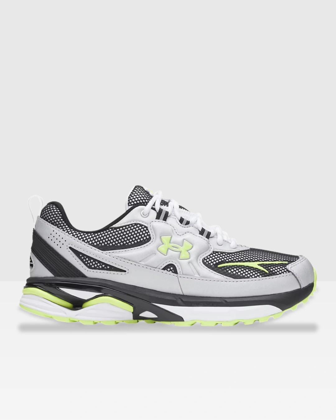 FootkornerUnder Armour Apparition Tech - Blanc/Gris/Vert