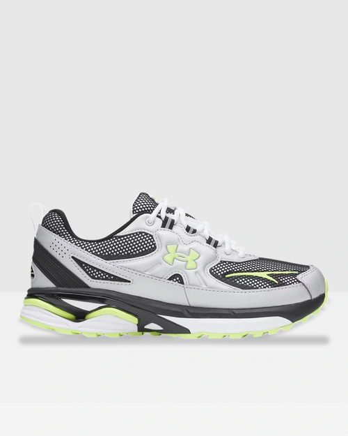 Under Armour Apparition Tech - Blanc/Gris/Vert - Footkorner