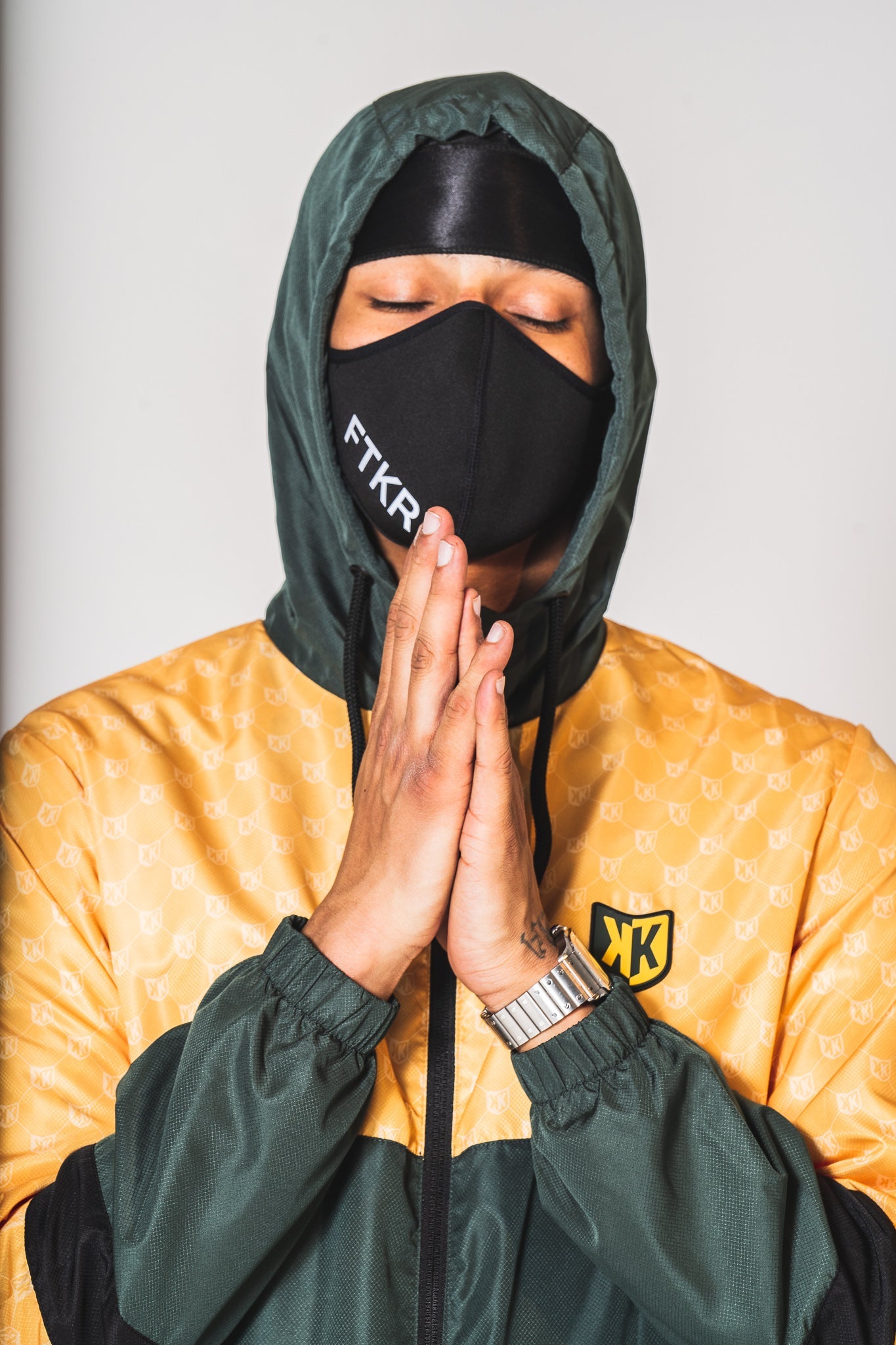 FootkornerFK Gomorra Trainingsanzug - Grün/Gelb