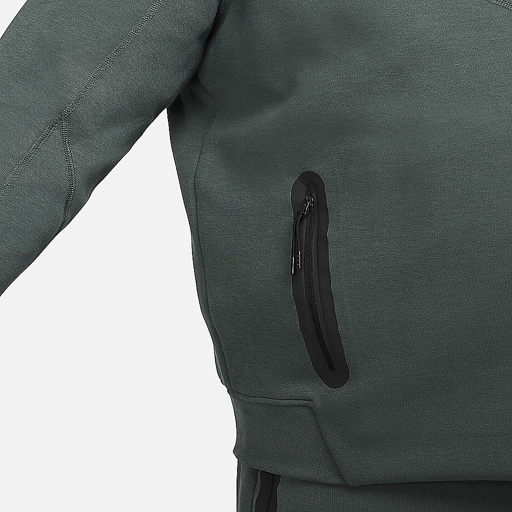 FootkornerSweatshirt Nike Tech Fleece - Vert /Noir