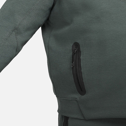 Sweatshirt Nike Tech Fleece - Vert /Noir - Footkorner