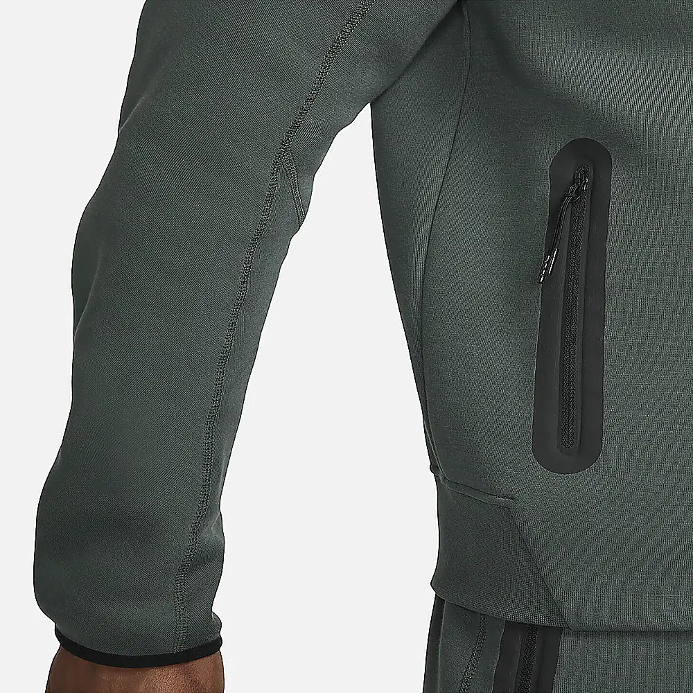 FootkornerSweatshirt Nike Tech Fleece - Vert /Noir