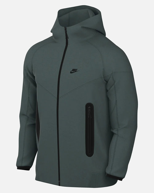 Sweatshirt Nike Tech Fleece - Vert /Noir - Footkorner