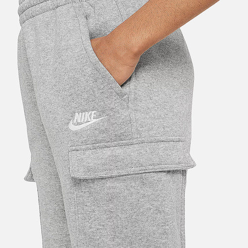 Nike Sportswear Club Fleece Cargo Pants - Gray - Footkorner