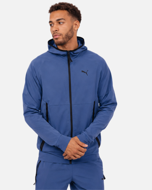 Veste de survêtement Puma Tech - Bleu - Footkorner
