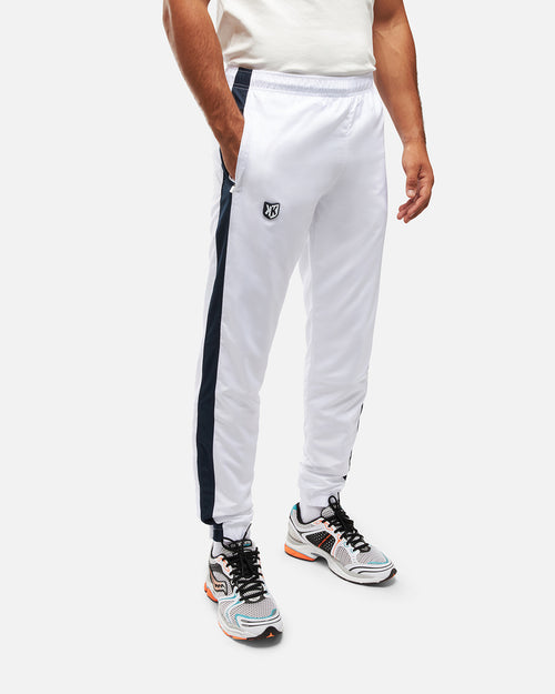 FK Diamond XII Trainingsanzug – Weiß/Marineblau/Orange - Footkorner