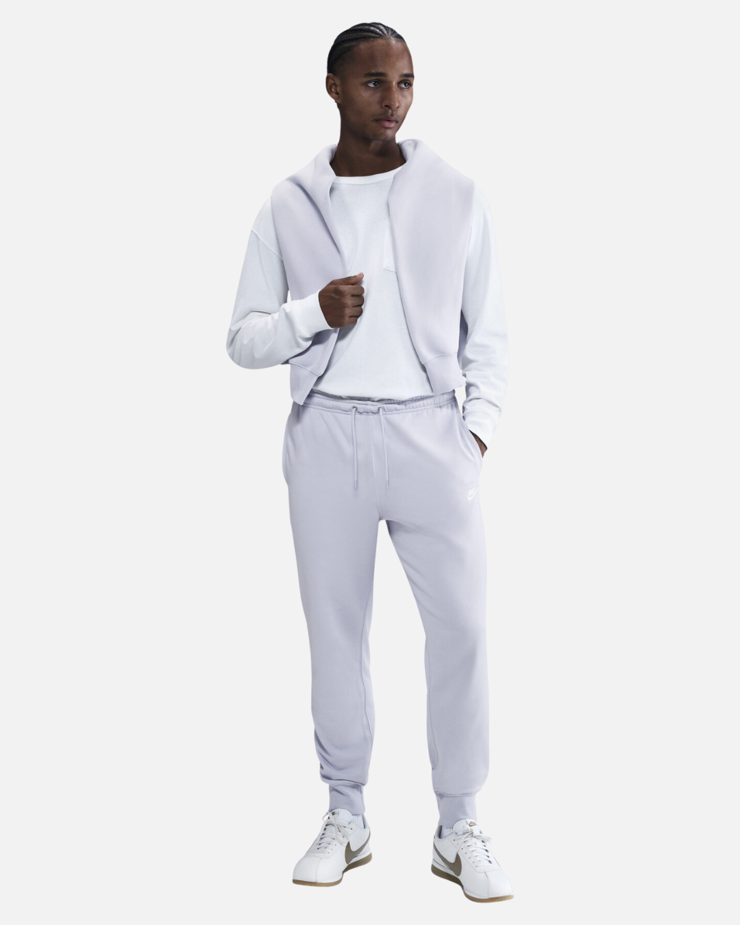 Pantalon molleton Nike Club - Blanc/Ghost