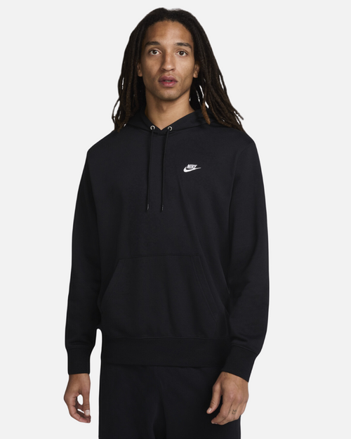 Nike Club Kapuzenpullover - Schwarz - Footkorner