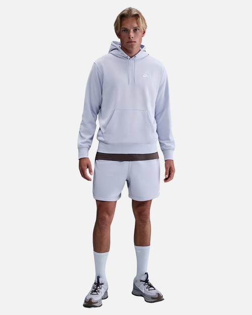 Sweat à capuche Nike Club - Blanc/Ghost - Footkorner