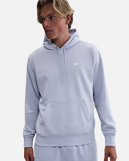 Sweat à capuche Nike Club - Blanc/Ghost - Footkorner