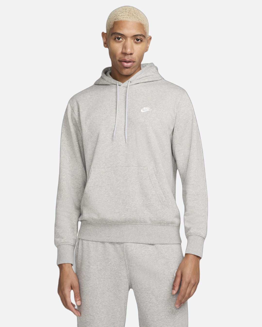 Sweat à capuche Nike Club - Gris