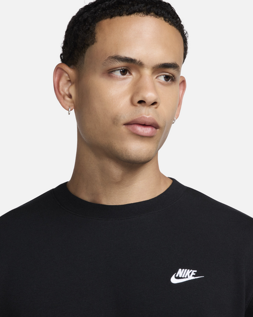 Sweat Nike Club - Noir - Footkorner