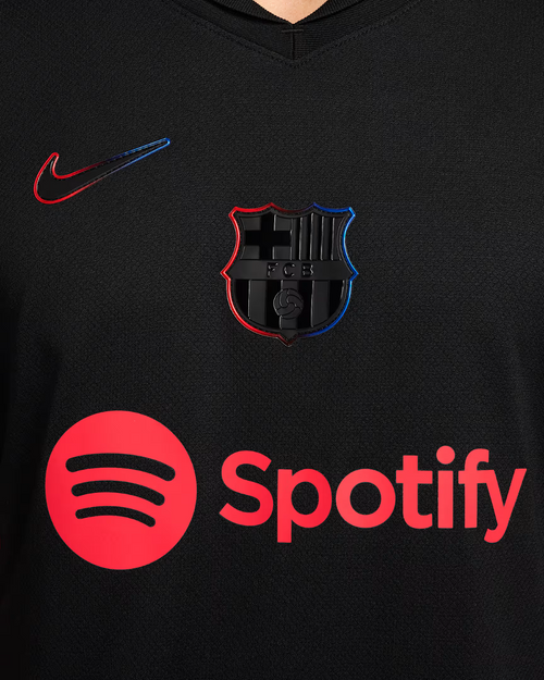 Maillot Barcelone Extérieur 2024-2025 - Noir - Footkorner