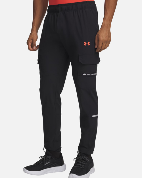 Under Armour Tech Utility Gewebte Hose - Schwarz/Orange - Footkorner